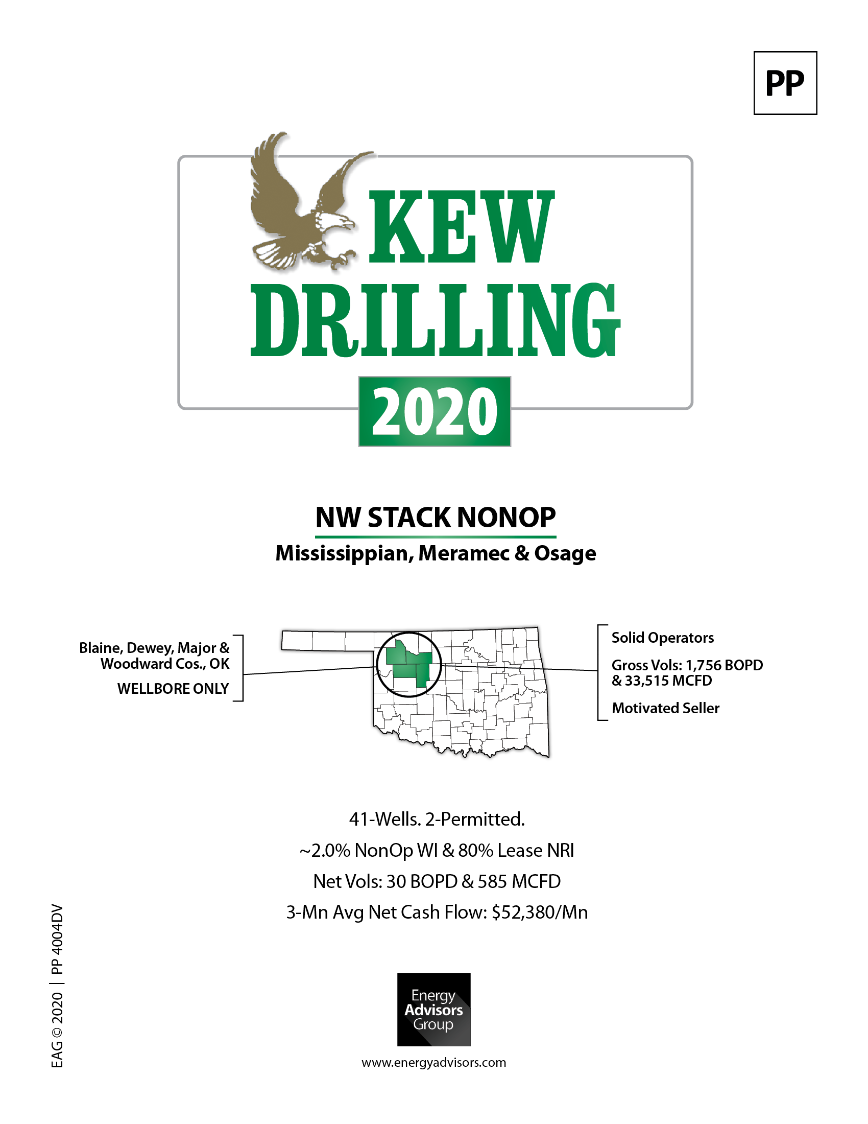 OKLAHOMA STACK WI & NEW DRILLING - Energy Advisors Group OKLAHOMA STACK WI & NEW DRILLING