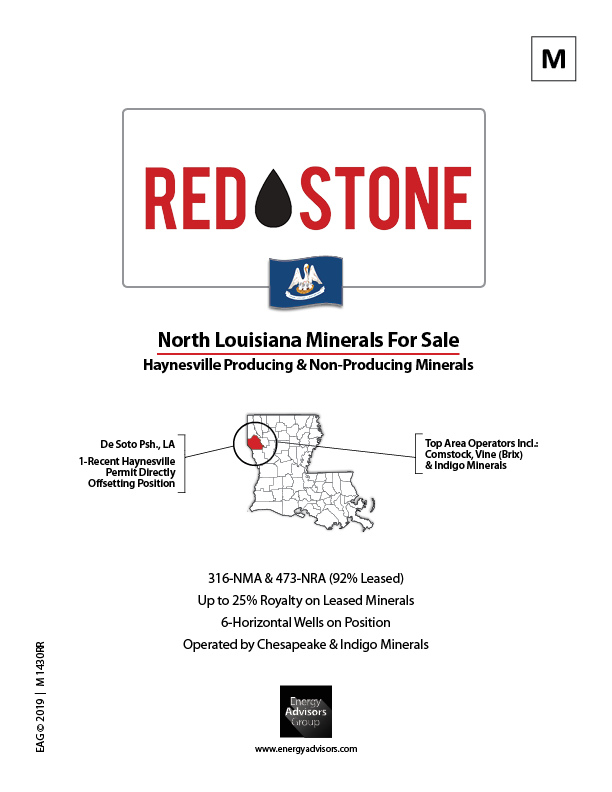NORTH LOUISIANA MINERALS - Energy Advisors Group NORTH LOUISIANA MINERALS