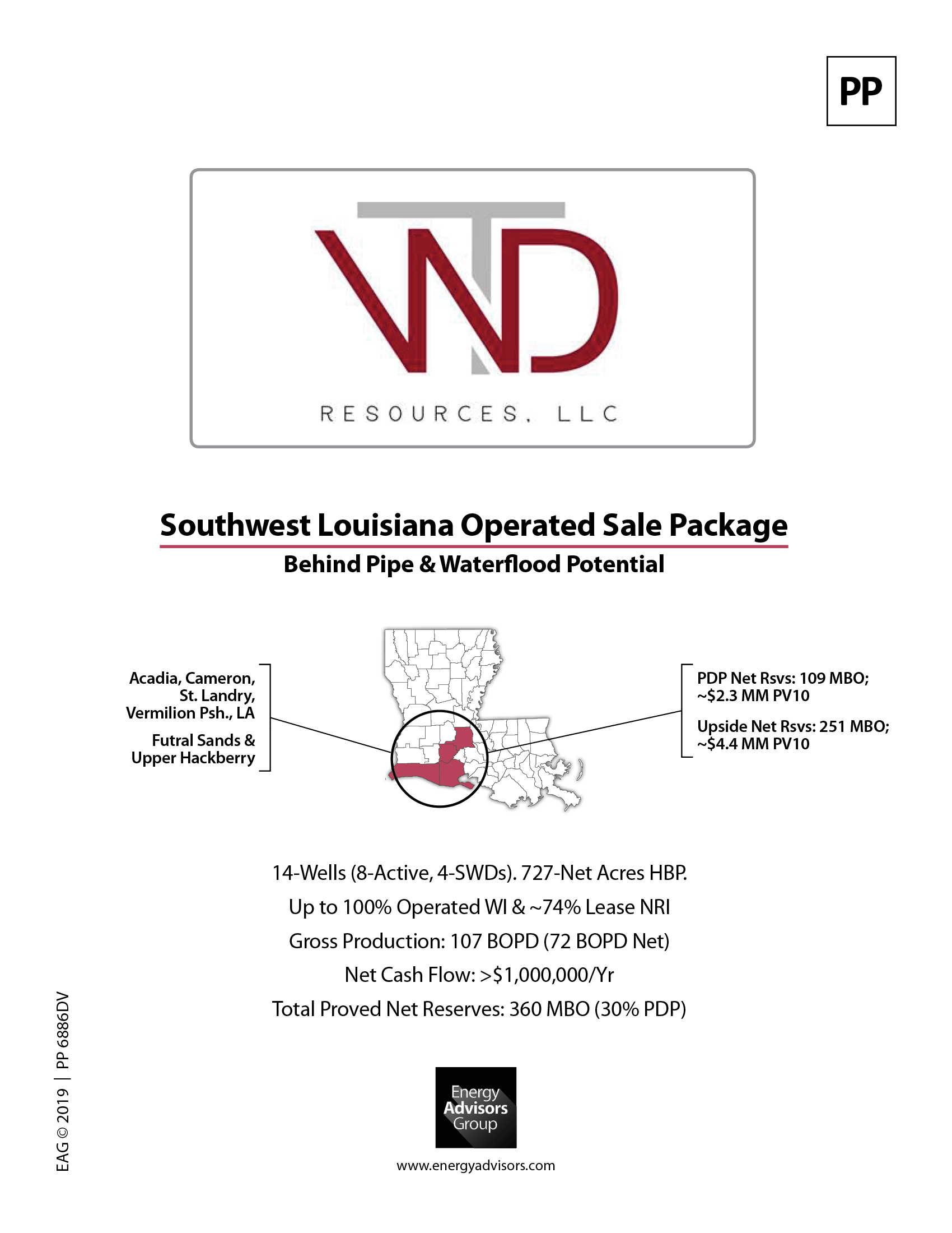 Gulf Coast Operations With Upside - Energy Advisors Group Gulf Coast Operations With Upside