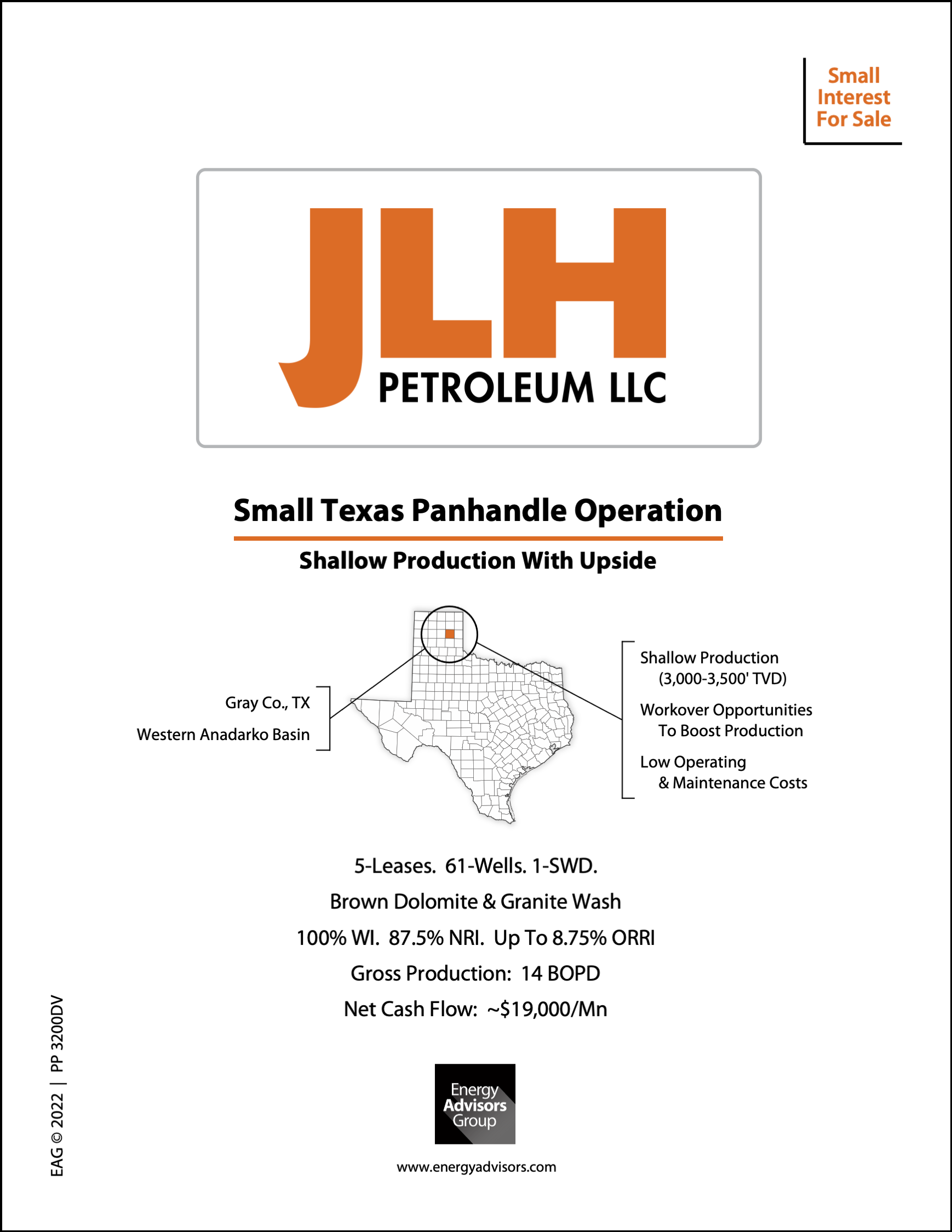 SMALL TEXAS PANHANDLE ASSET