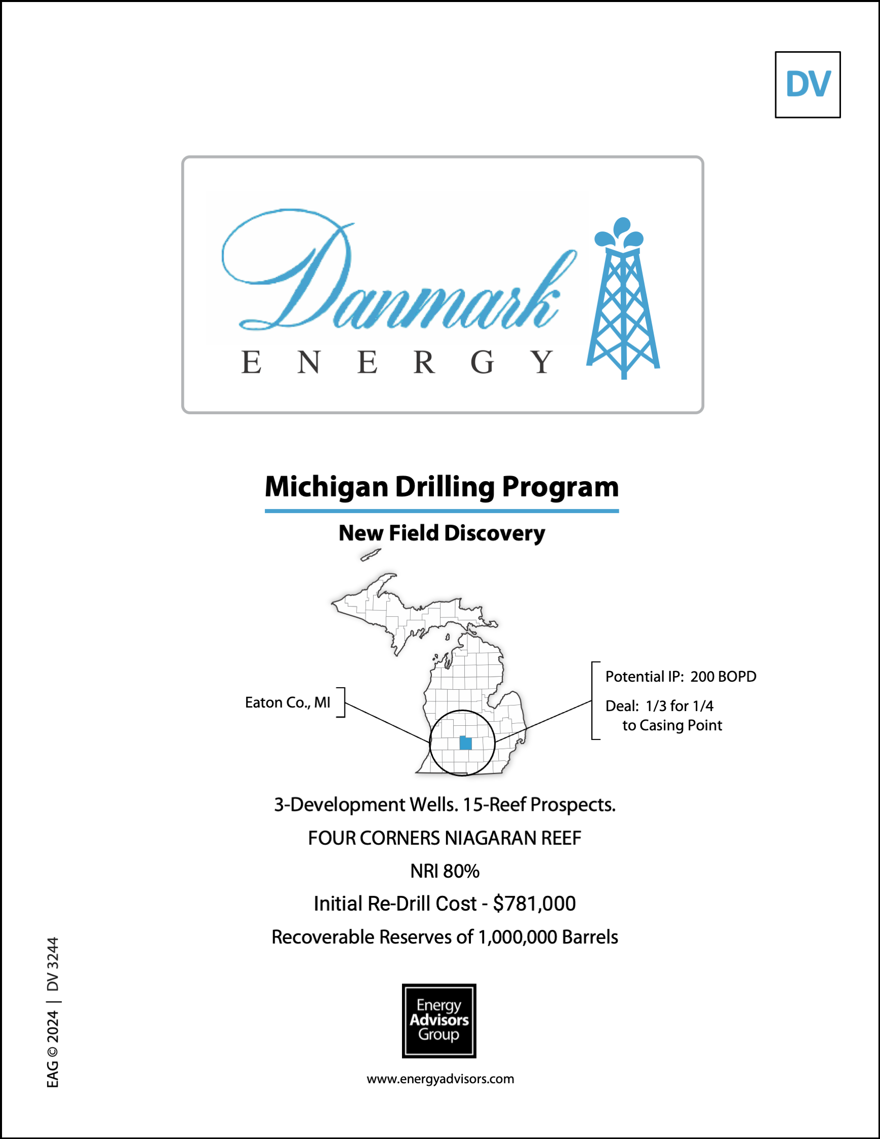 DANMARK MICHIGAN DRILLING