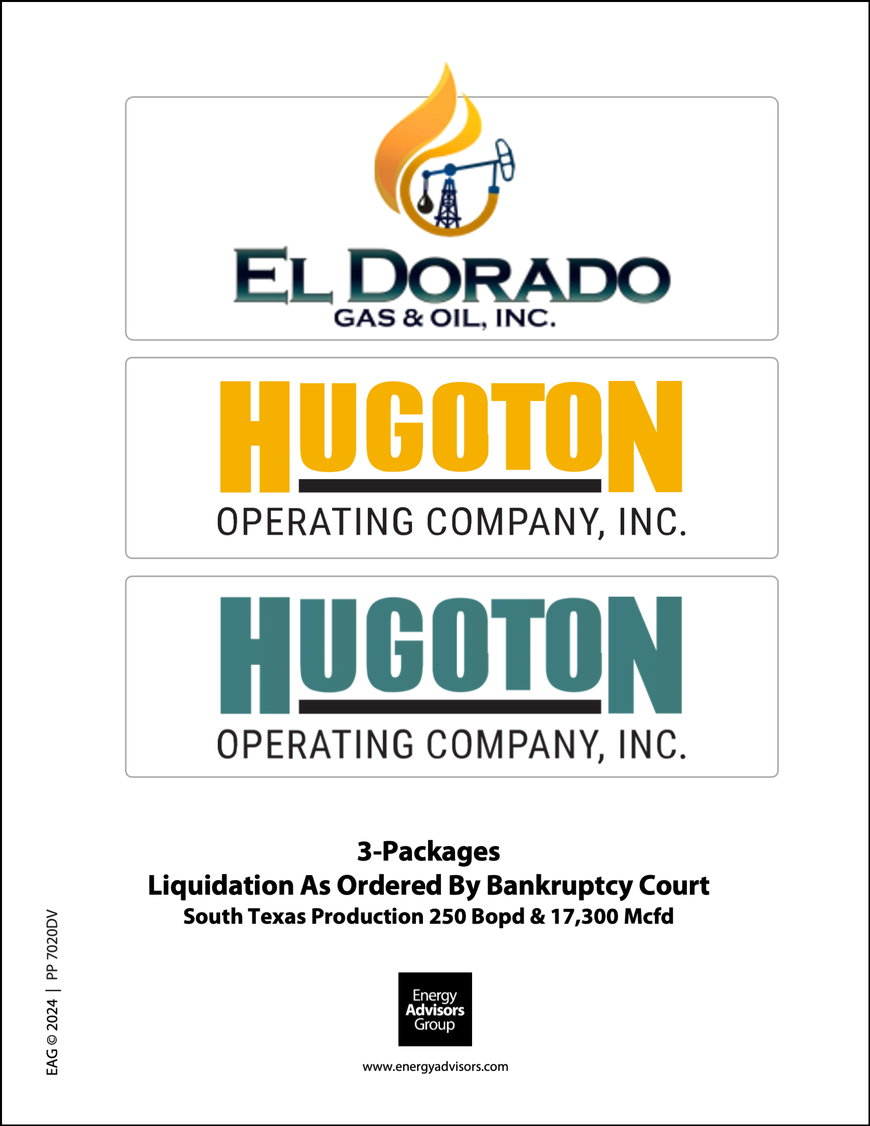 EL DORADO/HUGOTON TOTAL PKG