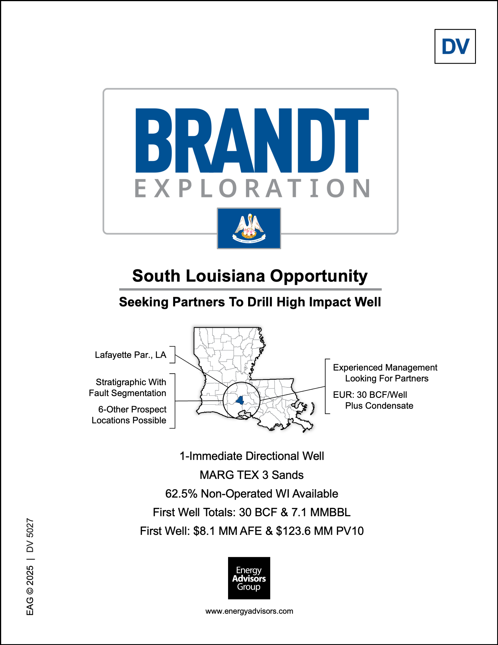 SOUTH LOUISIANA OPPORTUNITY